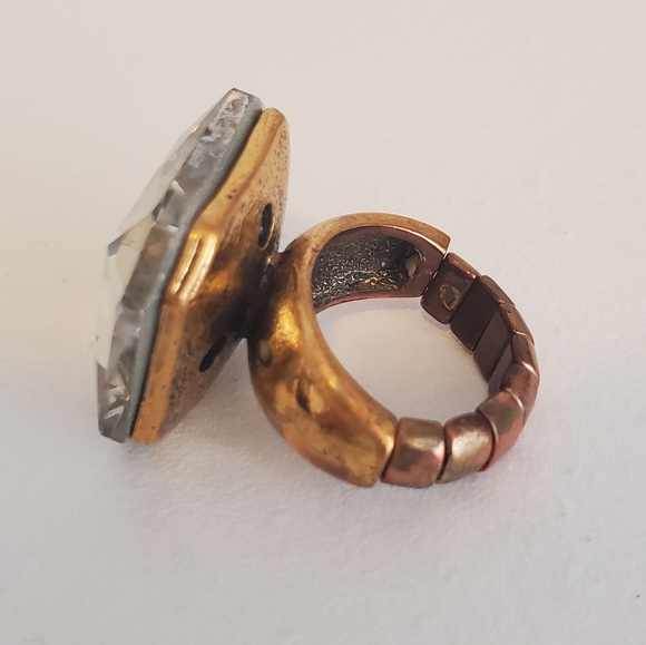 Jewel Stretch Cockail Ring - Picture 5 of 8